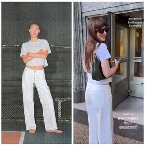 Still here white Cool Jeans in size 28